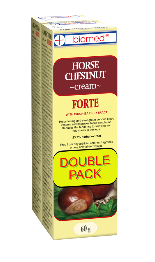Biomed Horse Chestnut Cream Forte Double Pack 2x60g
