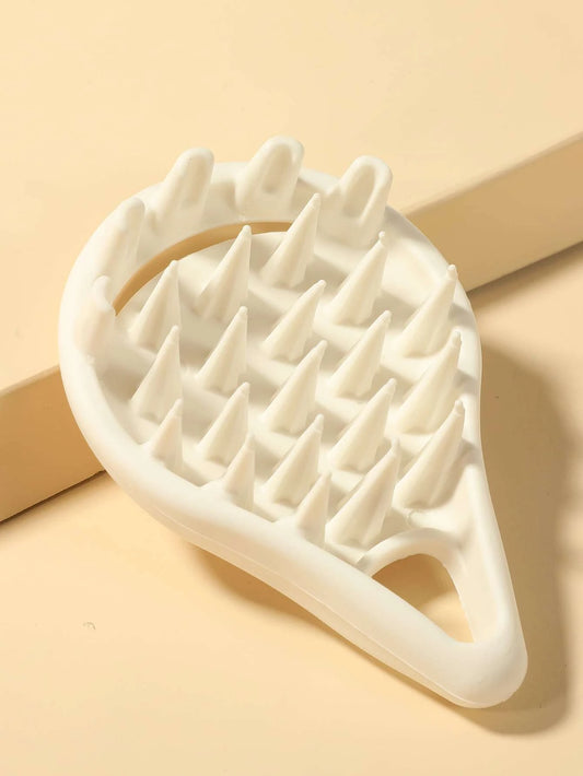 Shampoo Massager Hair Brush Beige