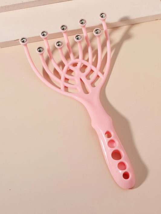 Head Scalp Massager Pink
