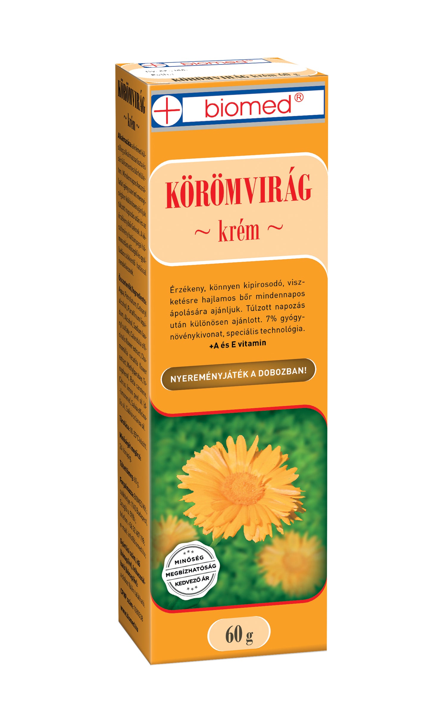 Biomed Calendula Cream 60g